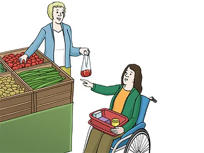 Assistenz Einkaufen